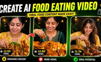 ai food eating video