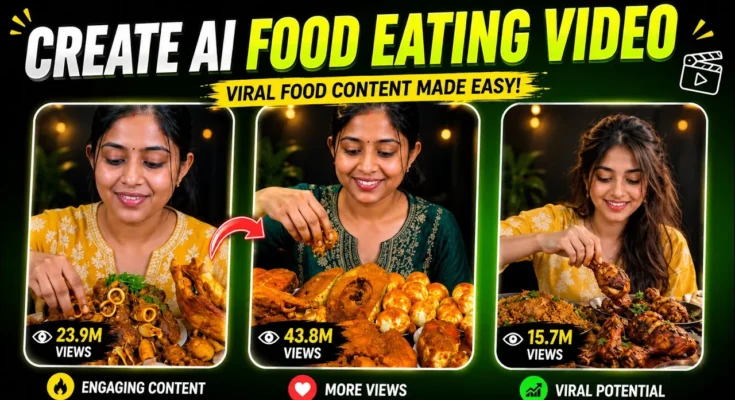 ai food eating video